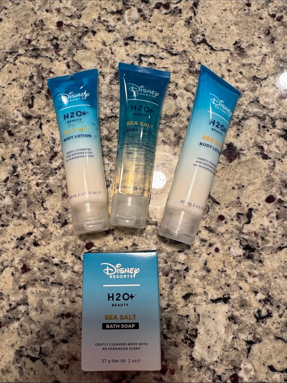 Disney Resorts H2O+ body products